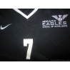 2008-09 Newcastle Eagles Match Worn No.7 Home Jersey