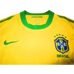 2010-11 Brazil Home Shirt