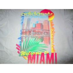 2012-13 Adidas Originals 'Welcome to Miami' White T-Shirt