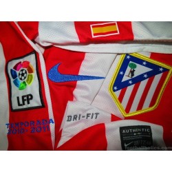 2010-11 Atletico Madrid Rhodes 3 Home Shirt