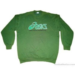 1992-94 Asics Green Crew Neck Sweatshirt