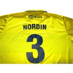 1999-2000 Brondby Nordin 3 Home Shirt