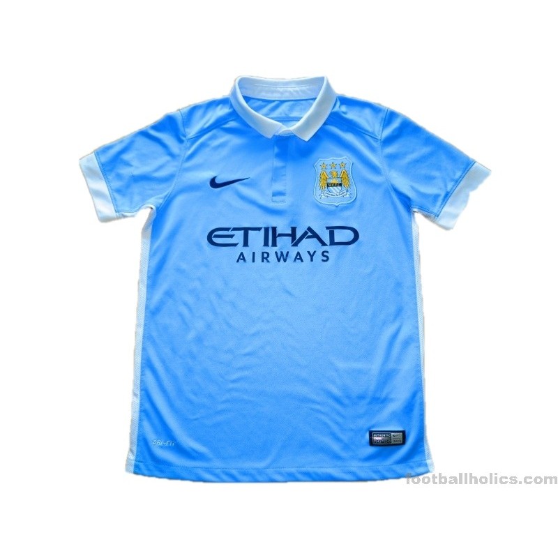 2015-16 Manchester City Home Shirt