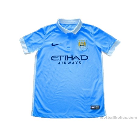 2015-16 Manchester City Home Shirt