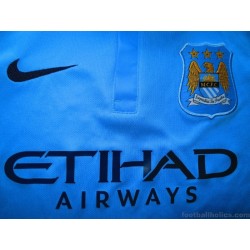 2015-16 Manchester City Home Shirt