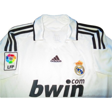 2008-09 Real Madrid Home Shirt