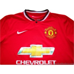 2014-15 Manchester United Home Shirt