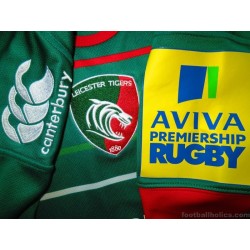 2014-15 Leicester Tigers Pro Home Shirt