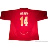 2005-06 Arsenal 'Highbury' Henry 14 Home Shirt