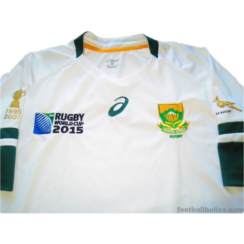 2015 South Africa Springboks 'World Cup' Pro Away Shirt