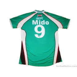 2002 Egypt Mido 9 Away Shirt