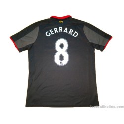 2014-15 Liverpool Gerrard 8 Third Shirt