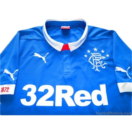 2014-15 Rangers Home Shirt