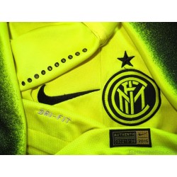 2015-16 Inter Milan Player Issue Third Shirt