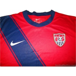 2011-12 USA Player Issue Third Shirt