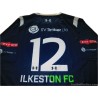 2016-17 Ilkeston FC Match Worn No.12 Away Shirt