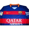 2015-16 FC Barcelona Home Shirt