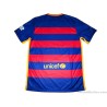 2015-16 FC Barcelona Home Shirt