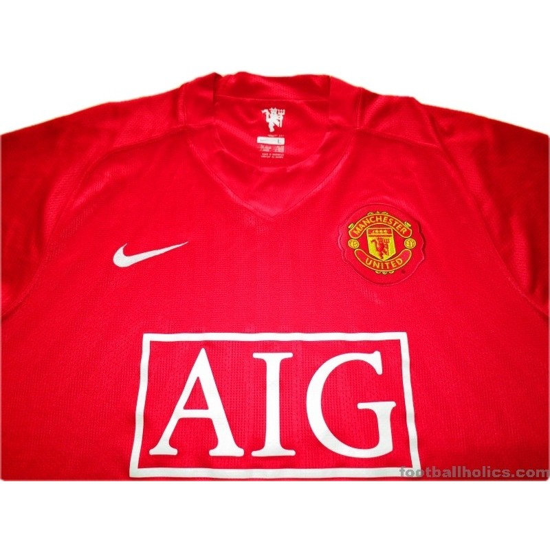 2007-09 Manchester United Home Shirt