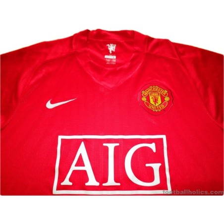 2007-09 Manchester United Home Shirt