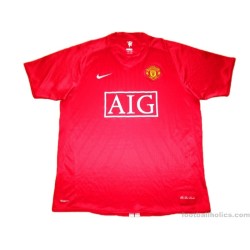 2007-09 Manchester United Home Shirt