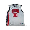 2003 USA 'Dream Team' Bibby 10 Home Jersey