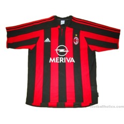 2003-04 AC Milan Home Shirt