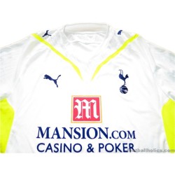 Tottenham Hotspur Away football shirt 2009 - 2010. Sponsored by