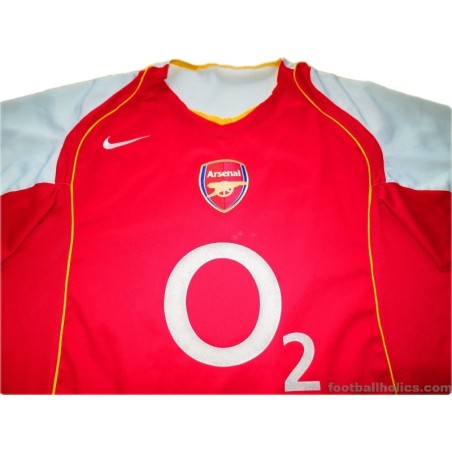 2004-05 Arsenal Home Shirt