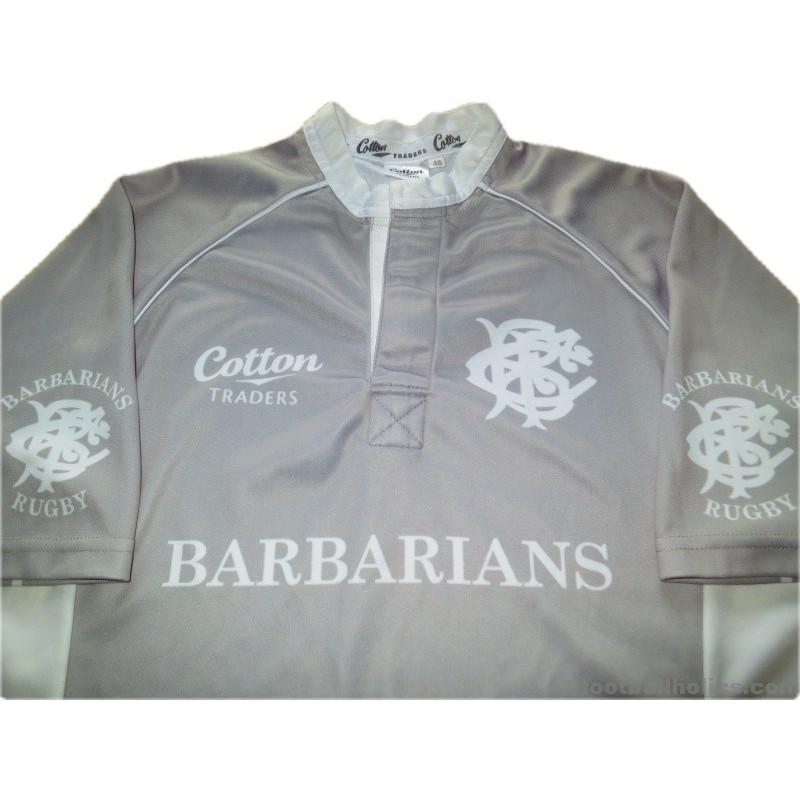 2010-12 Barbarians Player Issue Training Shirt