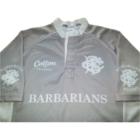 2010-12 Barbarians Player Issue Training Shirt