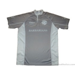 2010-12 Barbarians Player Issue Training Shirt