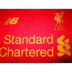 2016-17 Liverpool Coutinho 10 Home Shirt