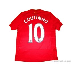 2016-17 Liverpool Coutinho 10 Home Shirt