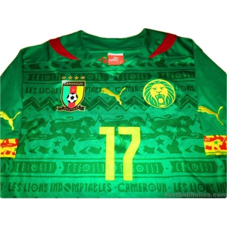 2014-15 Cameroon Mbia 17 Home Shirt