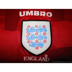 1997-99 England Away Shirt