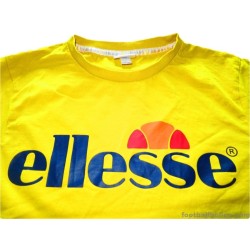 2014 Ellesse Exhibition Yellow T-Shirt