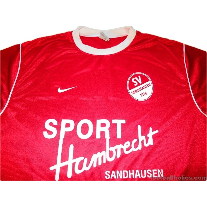 2005-06 SV Sandhausen Match Worn No.7 Away Shirt