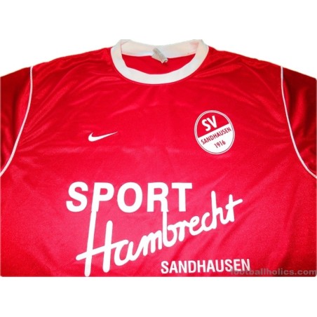 2005-06 SV Sandhausen Match Worn No.7 Away Shirt