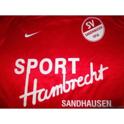 2005-06 SV Sandhausen Match Worn No.7 Away Shirt