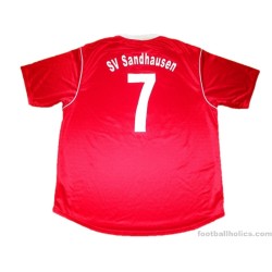 2005-06 SV Sandhausen Match Worn No.7 Away Shirt