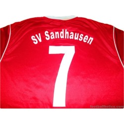 2005-06 SV Sandhausen Match Worn No.7 Away Shirt