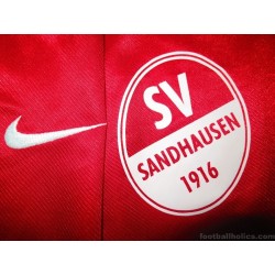 2005-06 SV Sandhausen Match Worn No.7 Away Shirt