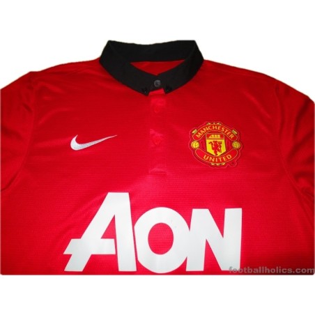 2013-14 Manchester United Home Shirt