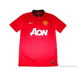 2013-14 Manchester United Home Shirt