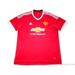 2015-16 Manchester United Home Shirt