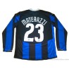 2006-07 Inter Milan Player Issue Champions League Materazzi 23 Home Shirt