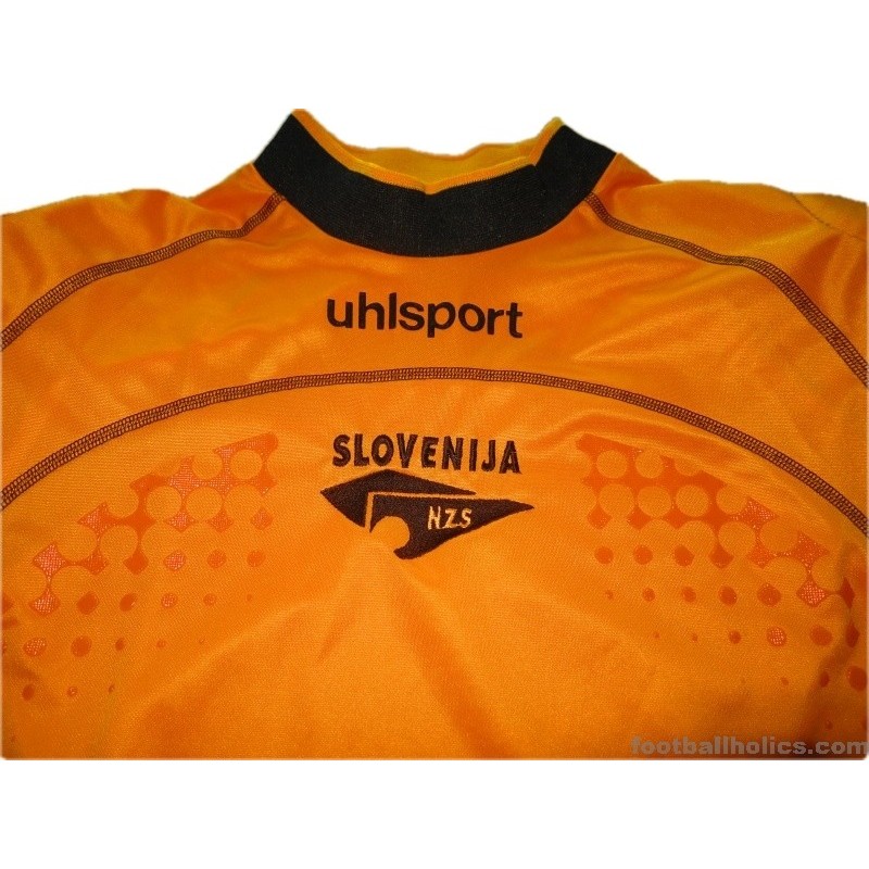2002-03 Slovenia Player Issue Goalkeeper Shirt