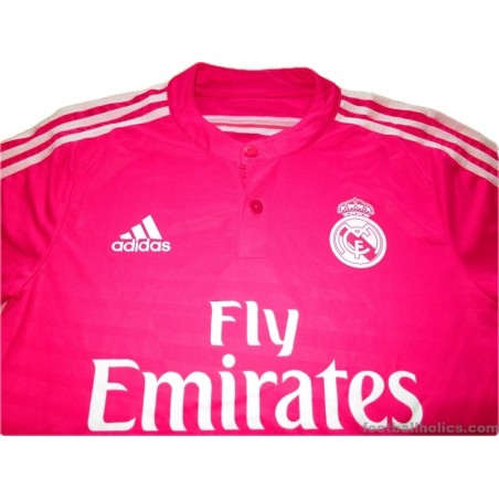 2014-15 Real Madrid Player Issue Away Shirt