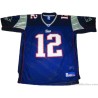 2002-11 New England Patriots Brady 12 Home Jersey